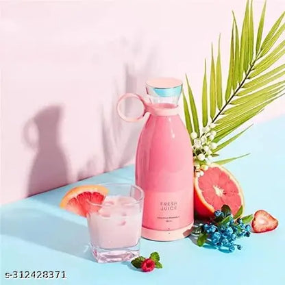 Electric Portable Mini Juicer Bottle | Wireless Personal Size Juicer Blender
